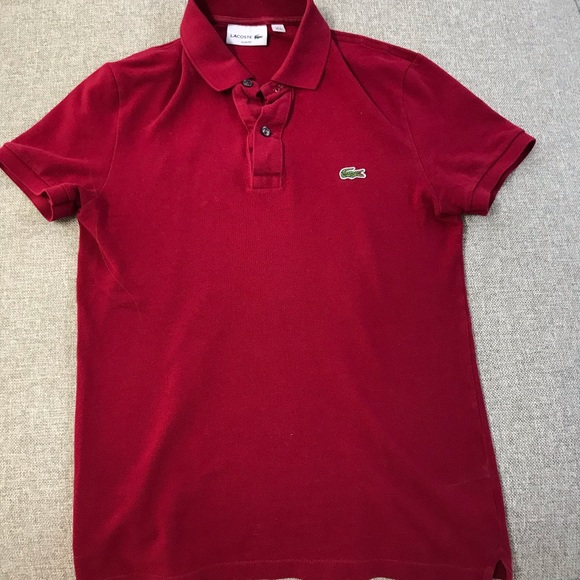 Lacoste Red Polo - Picture 1 of 2
